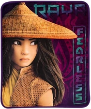 Disney Raya Throw Blanket Measures 40 x 50 inches