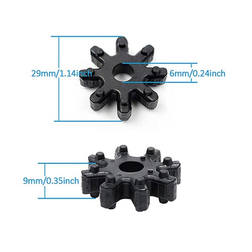 1x Car Flexible Steering Column Coupler Fit For Hyundai Azera 2012-2014 - Picture 4 of 9
