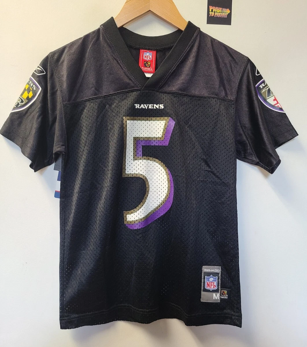 2000s Baltimore Ravens Joe Flacco Jersey Youth M 10 12 NFL