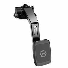 WixGear Universal Dashboard Curved Magnetic Phone Car Mount for Phones  Tablets