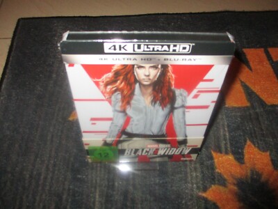 Black Widow - Steelbook (4K Ultra-HD + Blu-Ray) (Scarlett Johansson) NEU !!!