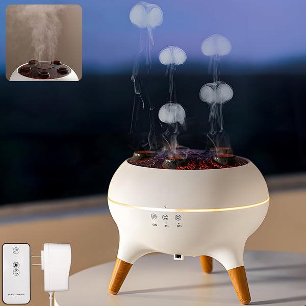 Jellyfish Aroma Diffuser, DuftöL Diffusor FüR ÄTherische ÖLe 250Ml Luftbefeuchte-image