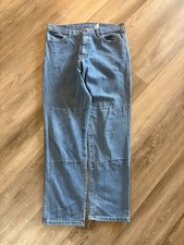 Vintage Draggin Jeans USA Made Kevlar Lined Motorcycle Riding Pants 36x32