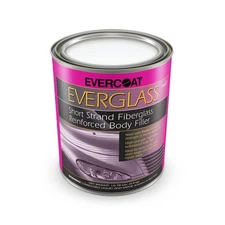 Fiberglass Reinforced Filler - Everglass, Short Strand, Waterproof, 128 Fl Oz