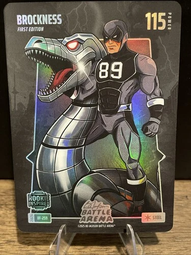 Brockness Brock Bowers Steel Battlefoil Bo Jackson Battle Arena 2026 BF-259