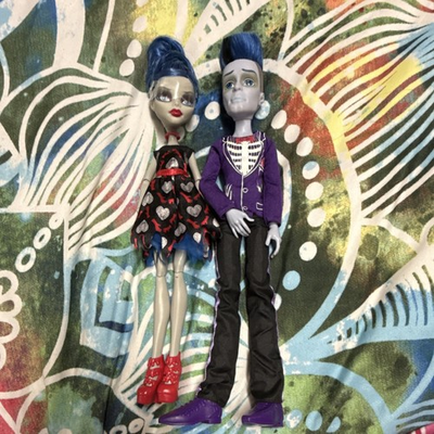#ad #ad Monster High Ghoulia Yelps amp; Slo Mo Loves Not Dead $50.00