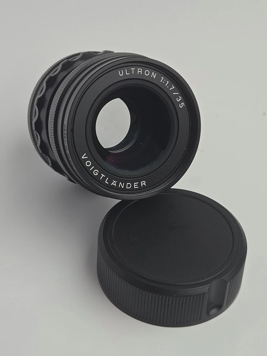 Voigtländer Camera Lenses 35mm Focal f/1.7 Maximum Aperture for