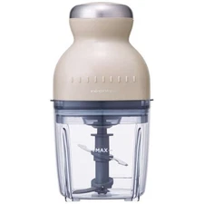 recolte Cordless Capsule Cutter Bonne Chopper Food Processor Cream White RCP-7