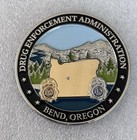 Drug Enforcement Administration Seattle Division Bend Oregon DEA Police Coin — photo 10