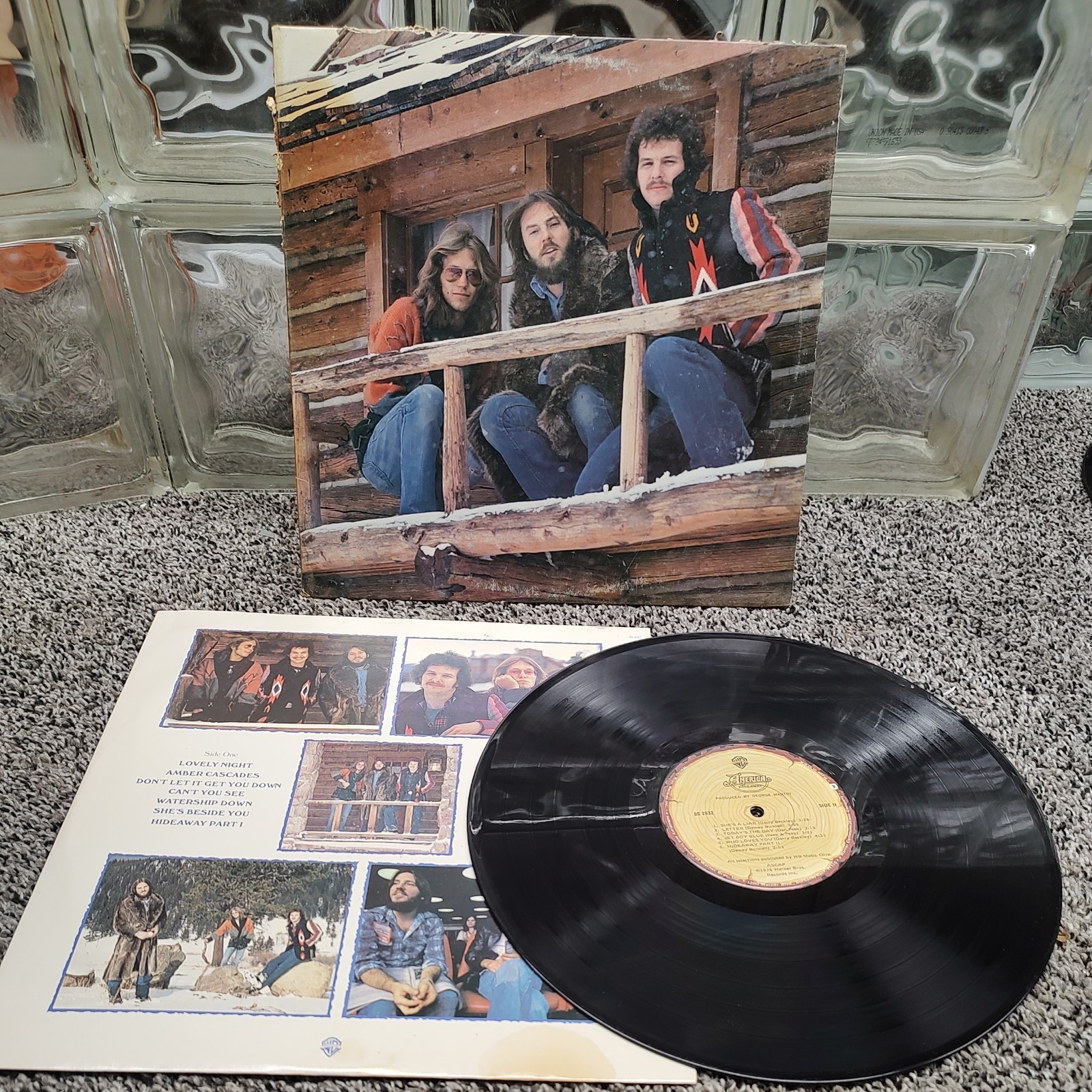 America Hideaway Vinyl LP Record 1976 Warner Bros. vintage Records BS2932