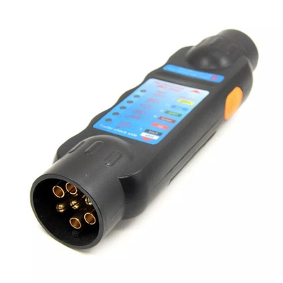#ad 12V 7 Pins Car Truck Trailer Plug Socket Tester Wiring Circuit Light Test Tool $13.99