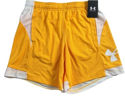 NEW Under Armour UA Women s Baseline Basketball Athletic 6  Shorts Loose Size XS
