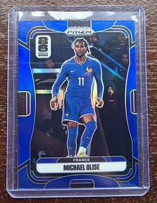 MICHAEL OLISE TRUE BLUE PRIZM /40 COLOR MATCH #27 - PANINI FIFA WORLD CUP 2026