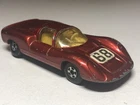 3 INCH 1970 Porsche 910 Matchbox Lesney #68 1/64 Diecast Used Loose