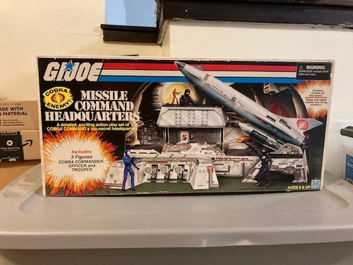 SDCC 2017 Hasbro GI JOE RAH Cobra Missile Command Headquarters 3.75" MINT SEALED