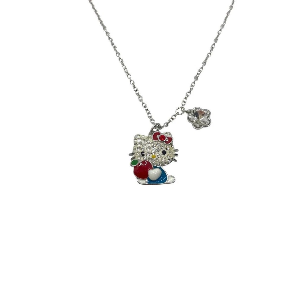 Swarovski Hello Kitty Collaboration Kristall Halskette süßes Zubehör #037 - Bild 2 von 4