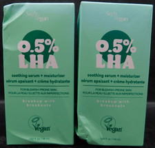 Solo Vegan 0.5 LHA Soothing Serum Moisturizer 1.62oz EACH Exp: 11/27 NEW