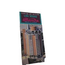 Sands Hotel - VTG & Obsolete Casino & Amenities Brochure - Las Vegas, N.V.