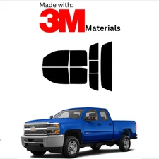 Precut Window Tint For Chevrolet Slvrdo 2500 2Dr Extended 15-19 Stable Ceramic