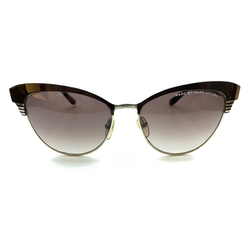 Marc Jacobs MMJ 398/S 1SXJ6 Brown Cat Eye Sunglasses Brown Lens 55-16 140 Women - Image 2 of 4