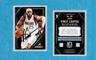 VINCE CARTER AUTOGRAPHED 2013-14 PANINI PINNACLE NBA CARD