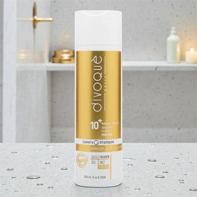 DIVOQUE Biotin Shampoo – Sanfte Reinigung, intensive Pflege - Bild 1 von 4