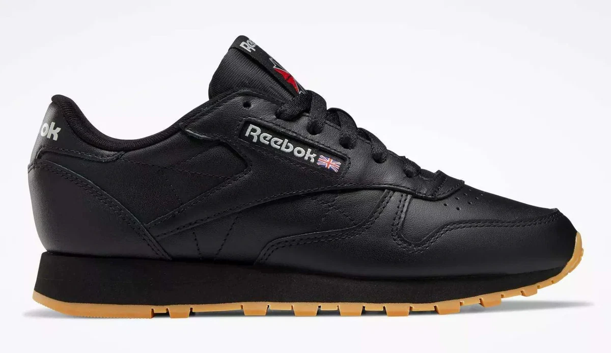 【 新品未使用 】Reebok CL LEATHER SOLID BD1320 Reebok Classic Leather Black Gum W for sale | eBay