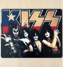 KISS Band 9.5 x 8 Mouse Pad With Anti-Slip Rubber Backing Made In USA