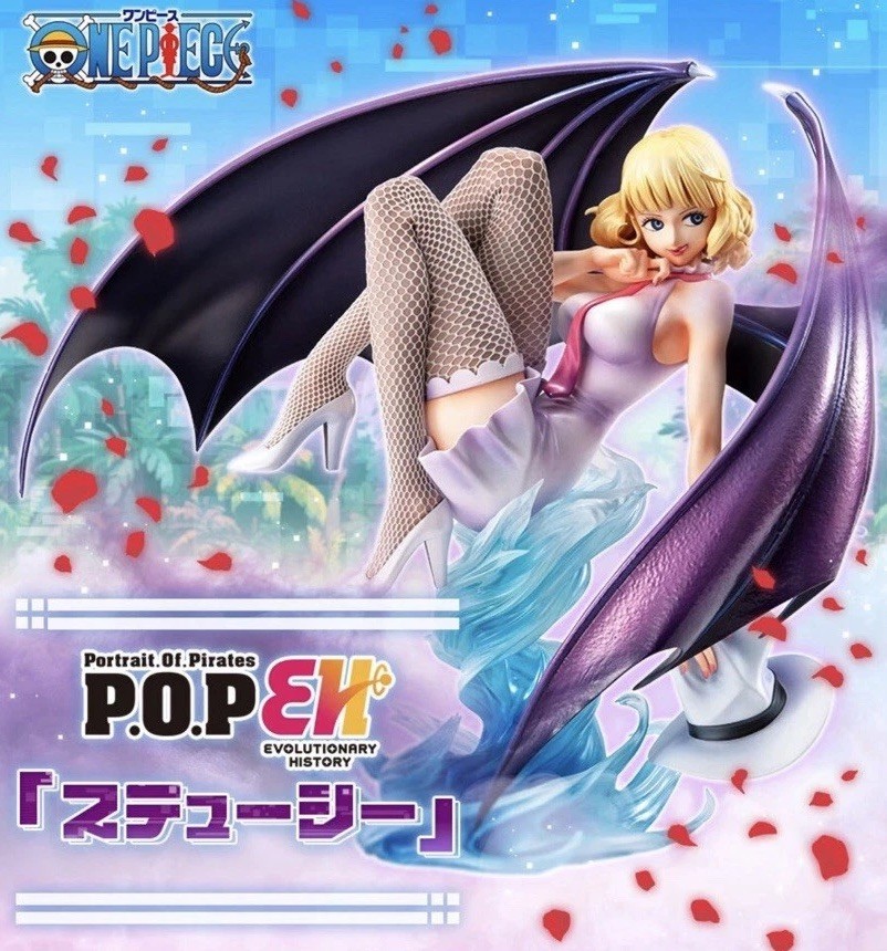 ONE PIECE ワンピース POP　ステューシー フィギュア Megahouse P.O.P ONE PIECE Stussy Evolutionary History Figure NEW