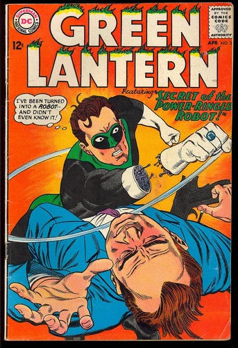 Green Lantern #36 Unrestored Silver Age Superhero Vintage DC Comic 1965 VG-