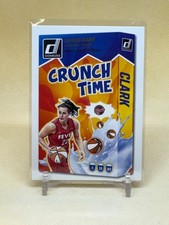 Caitlin Clark 2025 WNBA Donruss CRUNCH TIME GOLD PRESS PROOF #5 Fever