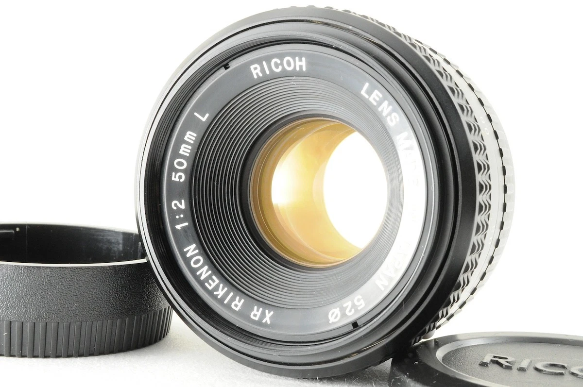 25+ Ricoh f/2 Camera Lenses 50mm Focal for sale | Updated Oct 2026