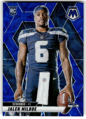 2025 Panini Mosaic Jalen Milroe Blue Scope Rookie #283