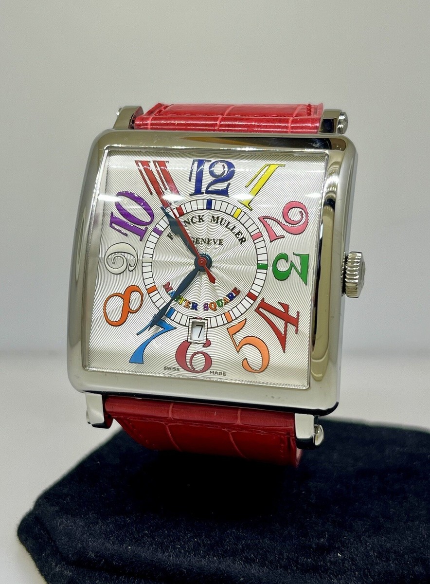 Franck Muller Master Square Color Dreams Stainless Steel Automatic