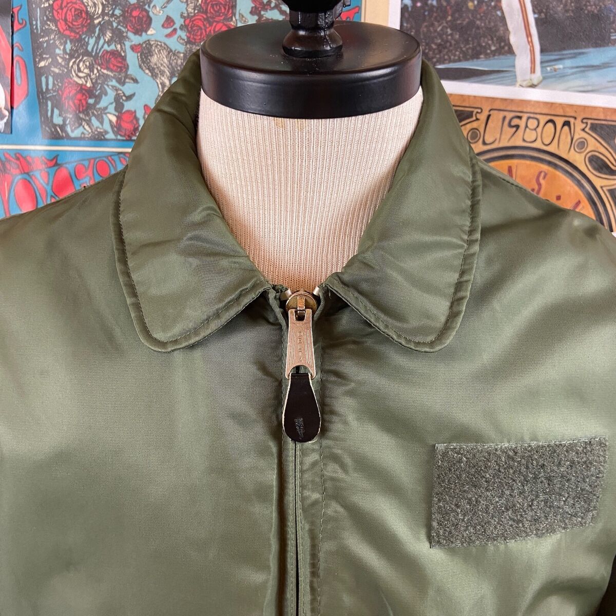 Vintage 80s Green CWU-45/P Flyers XL (52) U.S. Military Vintage 80s Green CWU-45/P Flyers XL (52) U.S. Military