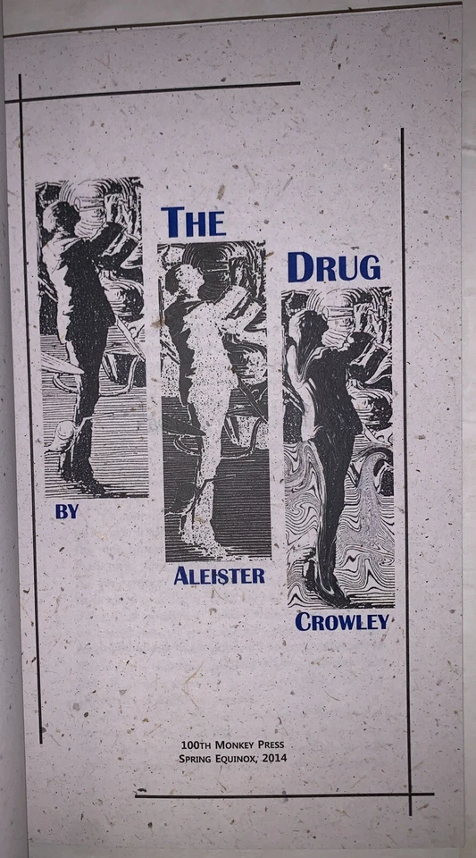 1 of 150, ALEISTER CROWLEY, THE DRUG, PEYOTE, PSYCHEDELICS, OCCULT, LIMITED ED - Image 3 of 4