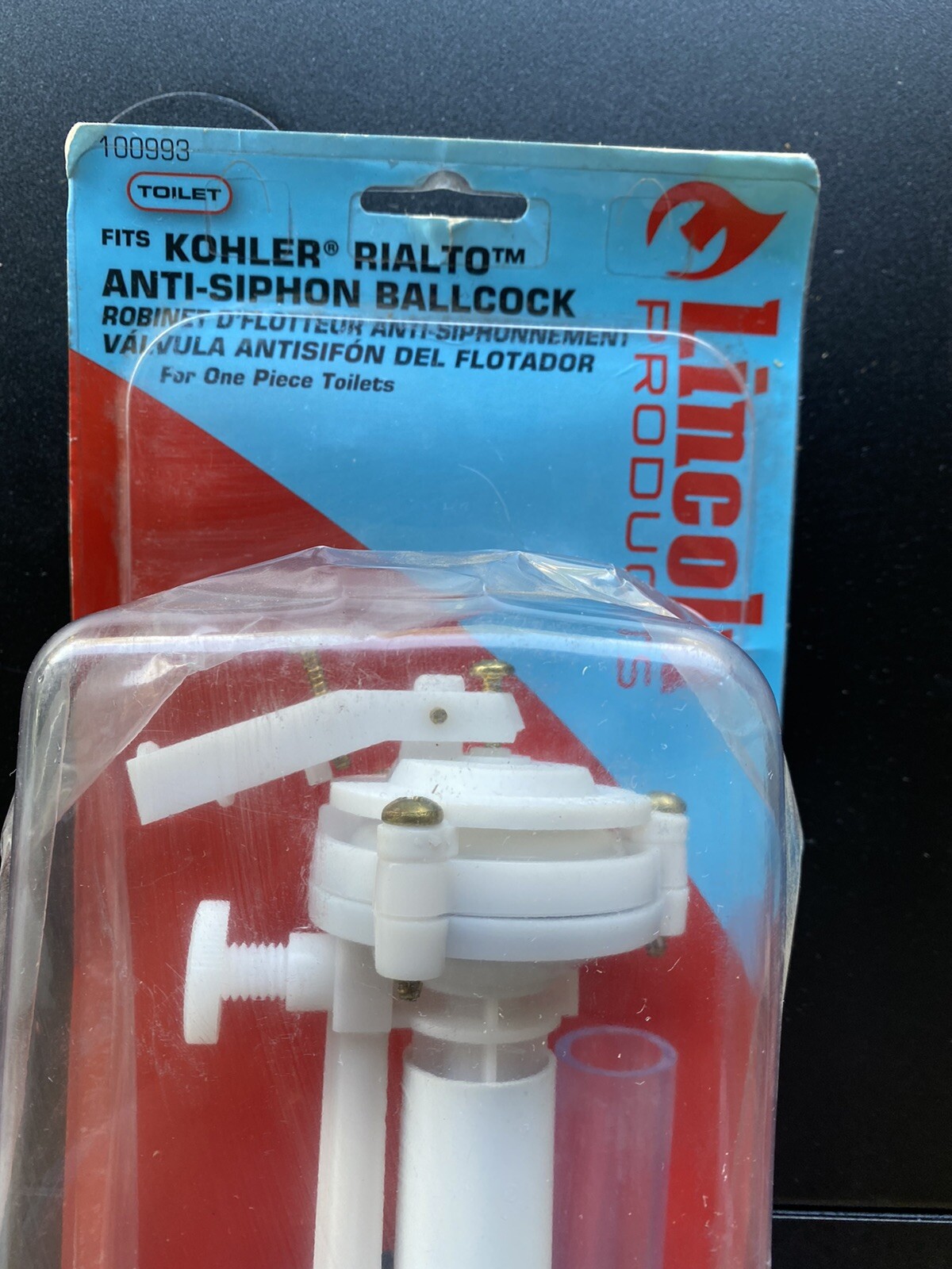Lincoln 100993 760993 Kohler Rialto Style Anti Siphon Ballcock Free