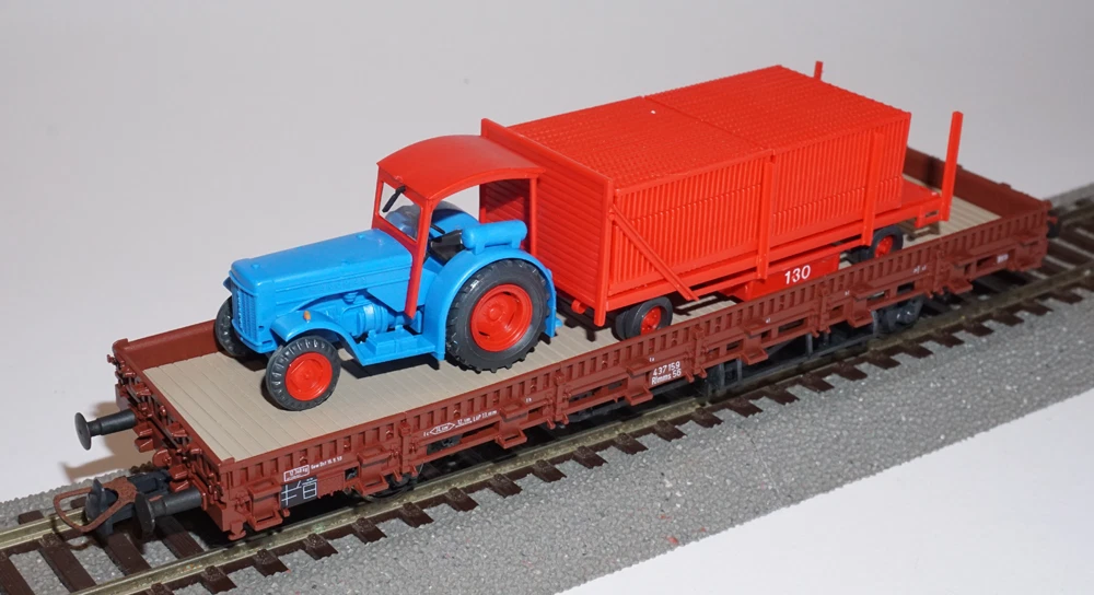 Wagon à Trémie OBB - HO - 1/87ème - Roco ref 47408