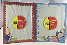 Computer Paper Laser Ink Jet Printer Trending Tree 45 pages 8-1/2 x 11 Lot of 2 