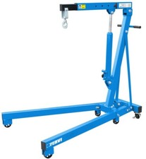 GRU IDRAULICA PIEGHEVOLE MOBILE PARANCO SMONTABILE GRUETTA 1 TONN 1000 KG MOTORE