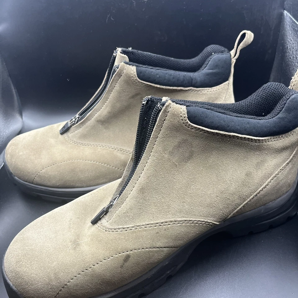 Botas de Senderismo TEVA Para Mujer al Tobillo Cremallera Marrón Gamuza Chukka #6858 Talla 9 Zapatos Foto 4 de 4