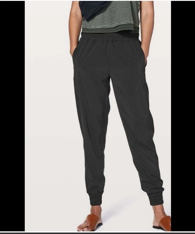 Lululemon Sweat To Street Jogger Black 4 RARE LIKE NU AUTHENTIC