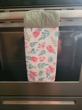 Hanging Kitchen Dish Towel w/ Pot Holder Top - Spring Flowers