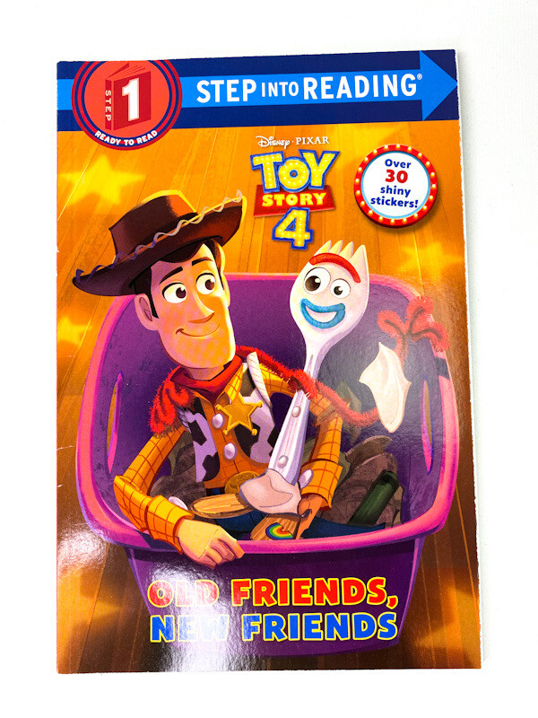 Step Into Reading Level 1 Reading Books Set of 3 Toy Story