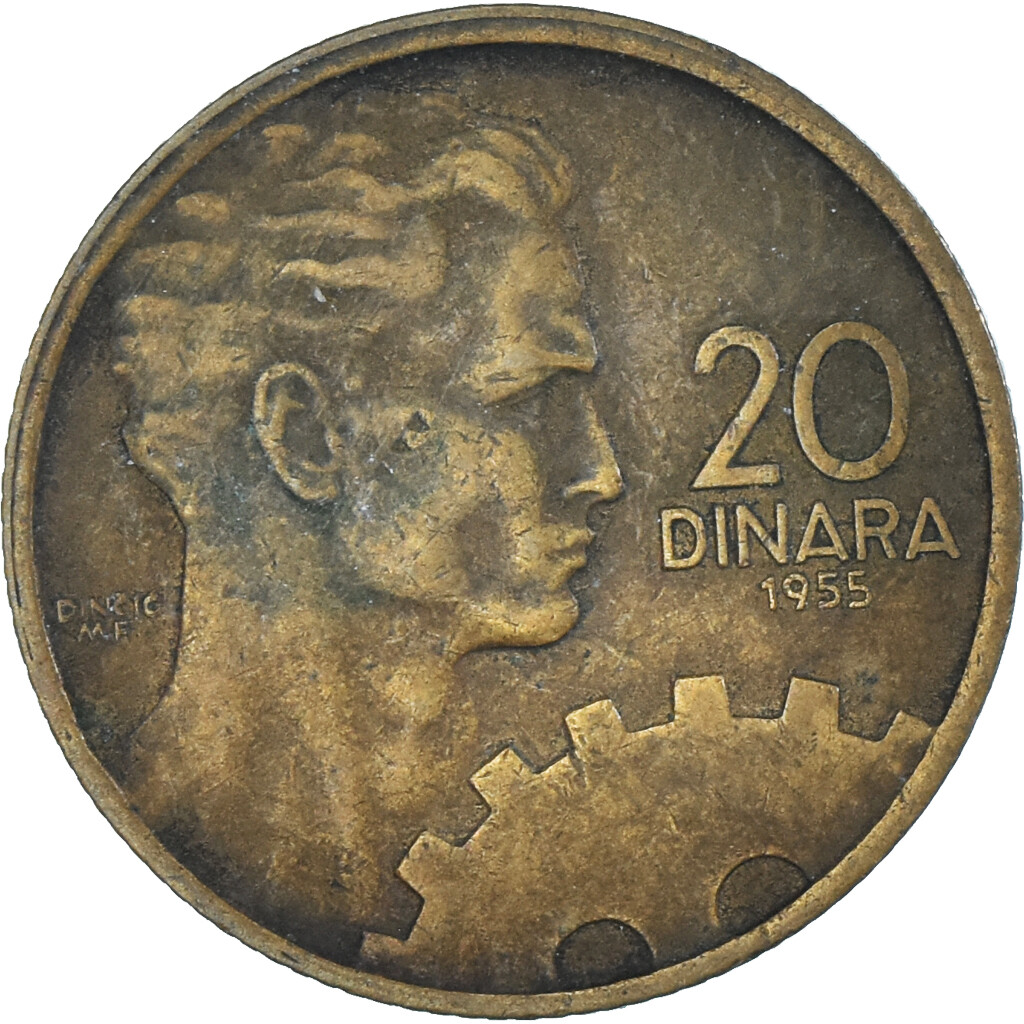 Sammler-Banknote: Königreich Jugoslawien 20 Dinara Von 1936 (gestempelt) - R11