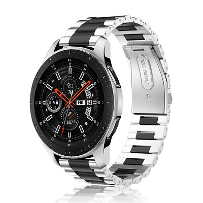 For Samsung Gear S3 Frontier / S3 Classic/Galaxy Watch 46mm Stainless Steel Band