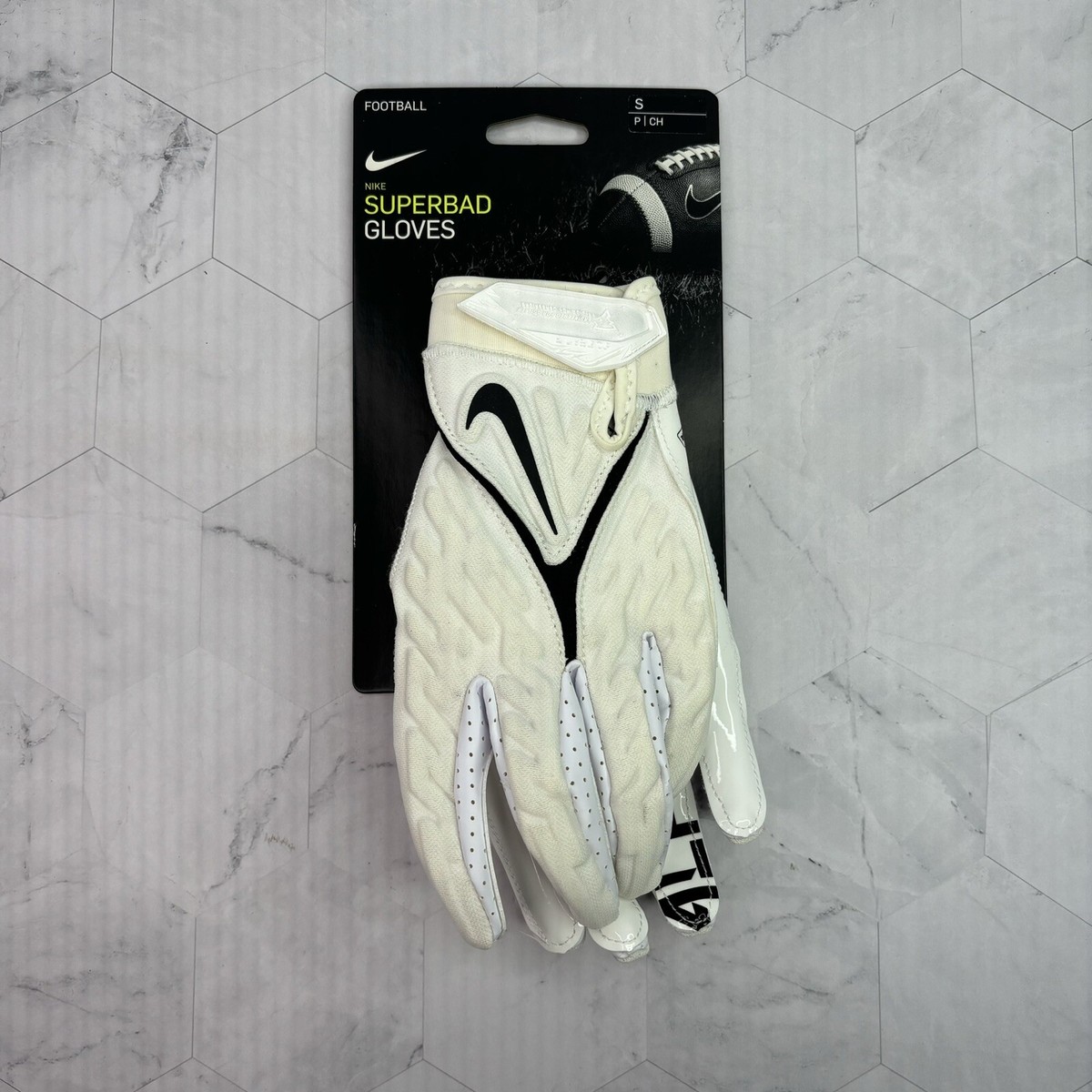 NIKE - 送料無料 新品 NIKE SUPERBAD 6.0 ALPHA LOGO L NIKE SUPERBAD 6.0 ADULT PADDED FOOTBALL GLOVES, YOU PICK