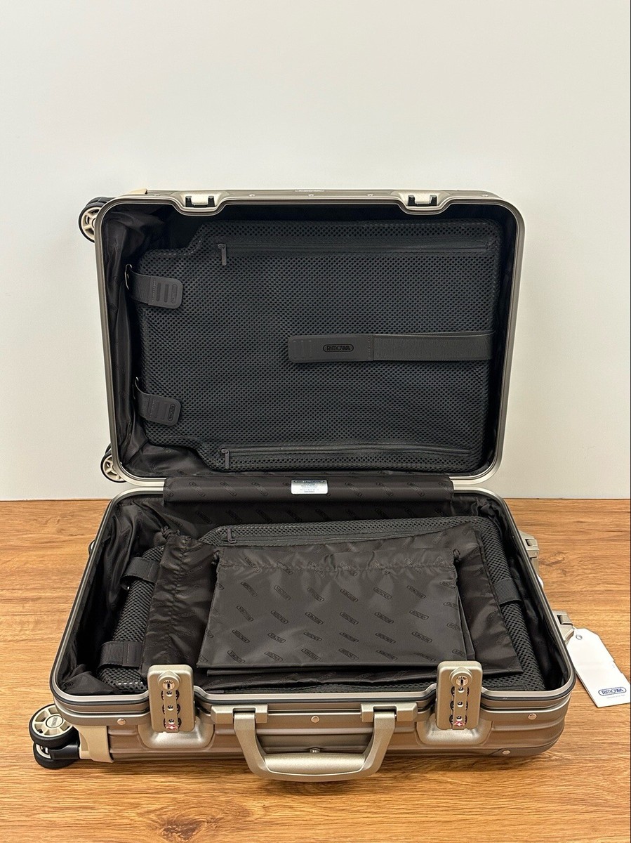 Rimowa Topas Cabin Titanium 32Liters (pre LVMH) - NEW -Made in