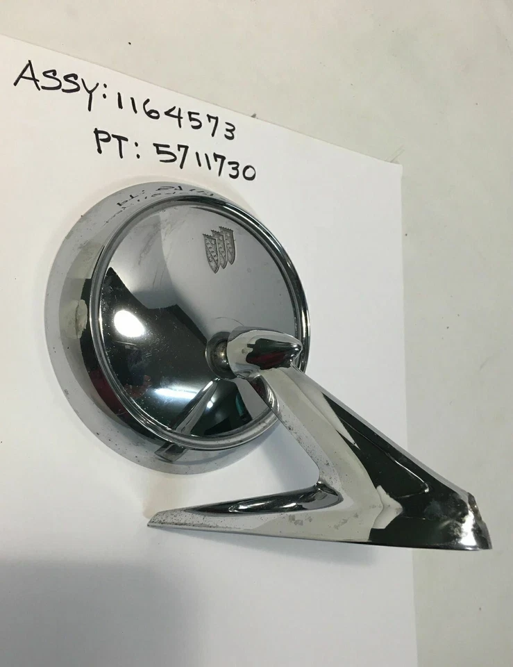 Espelho lateral esquerdo Buick Riviera #5711730 - C46 NOS 1962 63 64 - Imagem 4 de 4