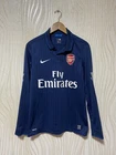 ARSENAL LONDON 2009 2010 AWAY SHIRT JERSEY LONG SLEEVE NIKE sz S MEN #5